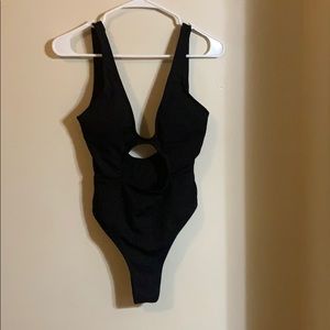 Black one piece